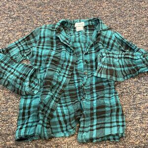 Uproar Checkered Button down sz. M